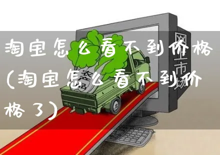 淘宝怎么看不到价格(淘宝怎么看不到价格了)_https://www.czttao.com_淘宝电商_第1张