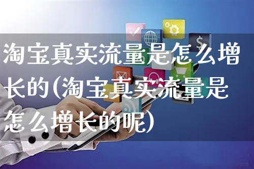 淘宝真实流量是怎么增长的(淘宝真实流量是怎么增长的呢)_https://www.czttao.com_电商运营_第1张