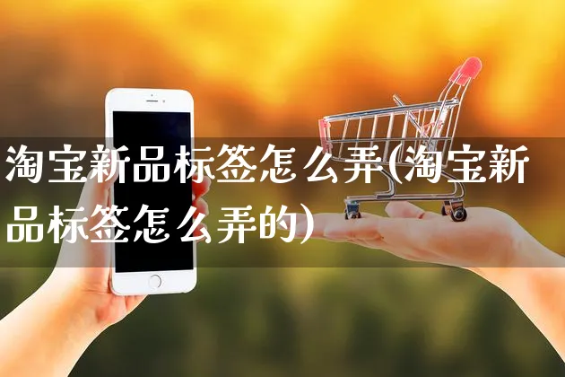 淘宝新品标签怎么弄(淘宝新品标签怎么弄的)_https://www.czttao.com_淘宝电商_第1张