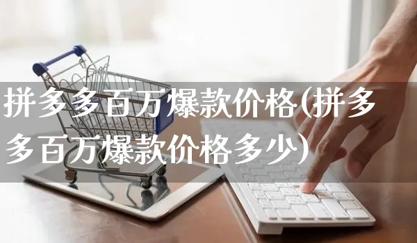 拼多多百万爆款价格(拼多多百万爆款价格多少)_https://www.czttao.com_拼多多电商_第1张