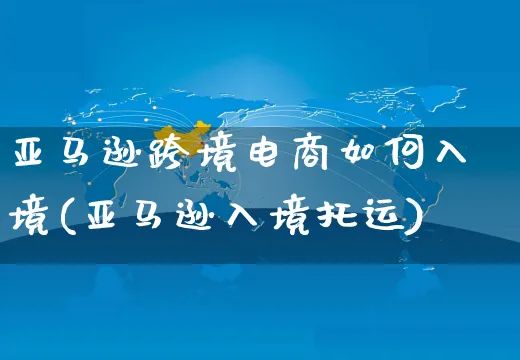 亚马逊跨境电商如何入境(亚马逊入境托运)_https://www.czttao.com_亚马逊电商_第1张