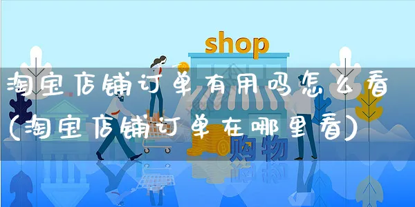 淘宝店铺订单有用吗怎么看(淘宝店铺订单在哪里看)_https://www.czttao.com_淘宝电商_第1张