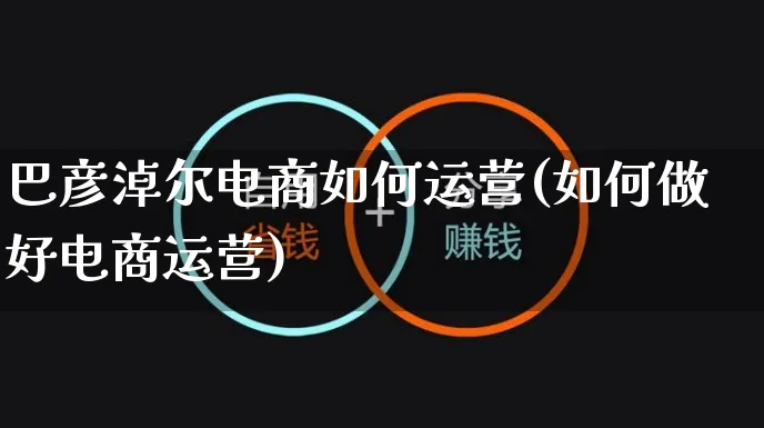 巴彦淖尔电商如何运营(如何做好电商运营)_https://www.czttao.com_电商运营_第1张