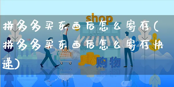 拼多多买东西后怎么寄存(拼多多买东西后怎么寄存快递)_https://www.czttao.com_拼多多电商_第1张