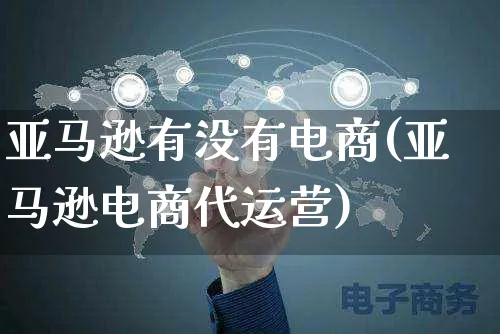 亚马逊有没有电商(亚马逊电商代运营)_https://www.czttao.com_亚马逊电商_第1张