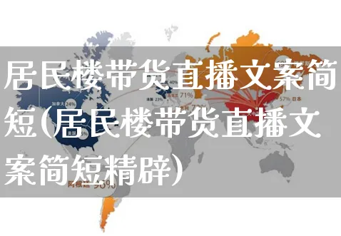 居民楼带货直播文案简短(居民楼带货直播文案简短精辟)_https://www.czttao.com_视频/直播带货_第1张