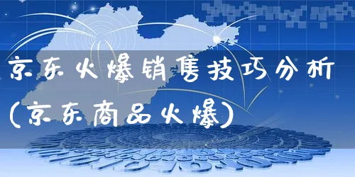 京东火爆销售技巧分析(京东商品火爆)_https://www.czttao.com_电商运营_第1张