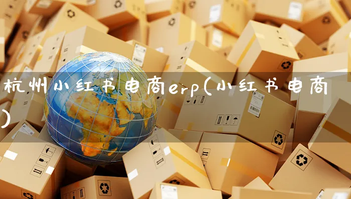 杭州小红书电商erp(小红书电商)_https://www.czttao.com_电商运营_第1张