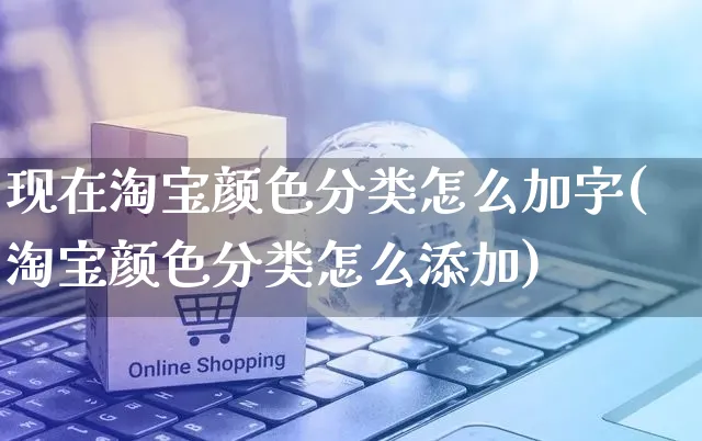 现在淘宝颜色分类怎么加字(淘宝颜色分类怎么添加)_https://www.czttao.com_店铺装修_第1张