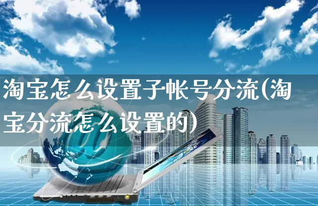 淘宝怎么设置子帐号分流(淘宝分流怎么设置的)_https://www.czttao.com_闲鱼电商_第1张