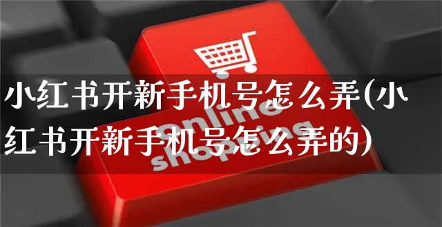 小红书开新手机号怎么弄(小红书开新手机号怎么弄的)_https://www.czttao.com_小红书_第1张