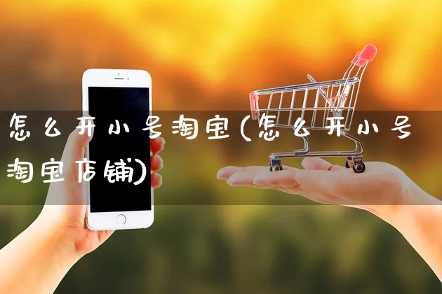 怎么开小号淘宝(怎么开小号淘宝店铺)_https://www.czttao.com_开店技巧_第1张