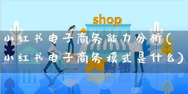 小红书电子商务能力分析(小红书电子商务模式是什么)_https://www.czttao.com_小红书_第1张