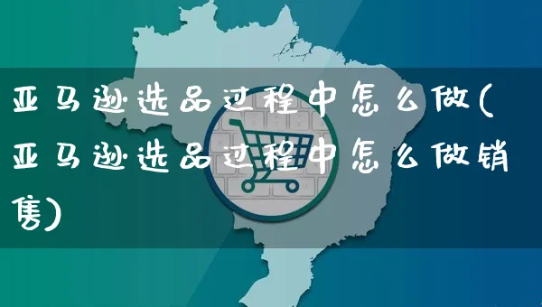 亚马逊选品过程中怎么做(亚马逊选品过程中怎么做销售)_https://www.czttao.com_亚马逊电商_第1张