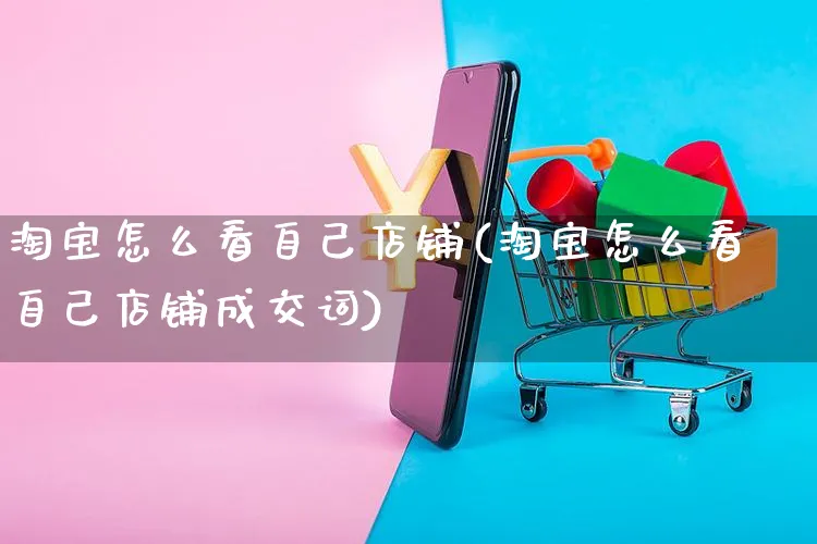 淘宝怎么看自己店铺(淘宝怎么看自己店铺成交词)_https://www.czttao.com_淘宝电商_第1张