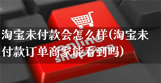 淘宝未付款会怎么样(淘宝未付款订单商家能看到吗)_https://www.czttao.com_视频/直播带货_第1张