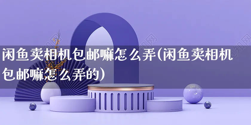 闲鱼卖相机包邮嘛怎么弄(闲鱼卖相机包邮嘛怎么弄的)_https://www.czttao.com_闲鱼电商_第1张