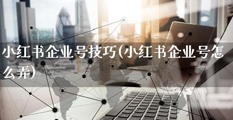 小红书企业号技巧(小红书企业号怎么弄)_https://www.czttao.com_小红书_第1张