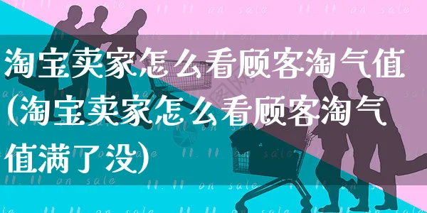 淘宝卖家怎么看顾客淘气值(淘宝卖家怎么看顾客淘气值满了没)_https://www.czttao.com_视频/直播带货_第1张