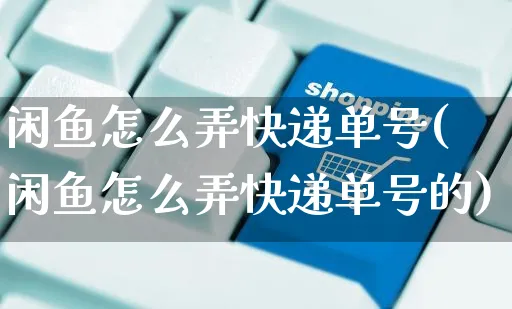 闲鱼怎么弄快递单号(闲鱼怎么弄快递单号的)_https://www.czttao.com_闲鱼电商_第1张