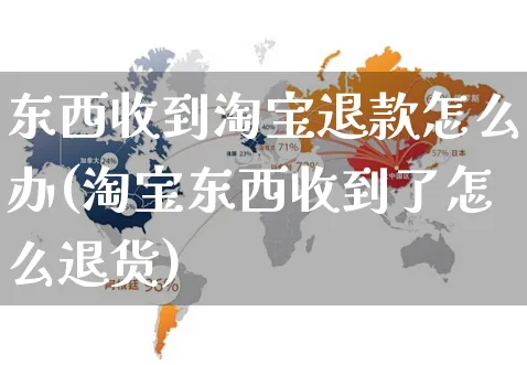 东西收到淘宝退款怎么办(淘宝东西收到了怎么退货)_https://www.czttao.com_电商运营_第1张