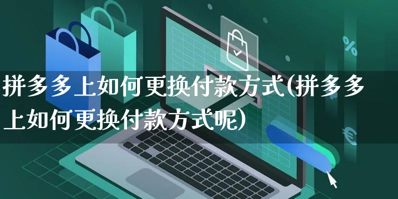 拼多多上如何更换付款方式(拼多多上如何更换付款方式呢)_https://www.czttao.com_亚马逊电商_第1张