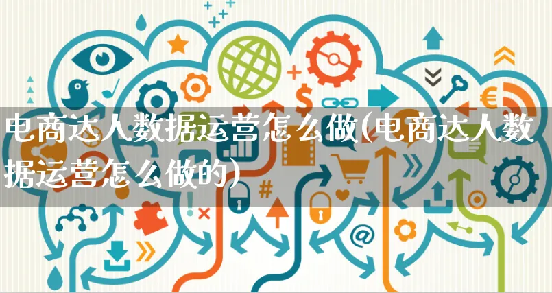 电商达人数据运营怎么做(电商达人数据运营怎么做的)_https://www.czttao.com_电商资讯_第1张