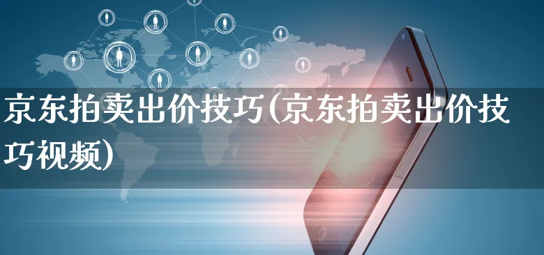 京东拍卖出价技巧(京东拍卖出价技巧视频)_https://www.czttao.com_京东电商_第1张