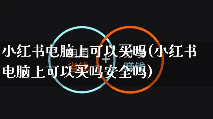 小红书电脑上可以买吗(小红书电脑上可以买吗安全吗)_https://www.czttao.com_小红书_第1张