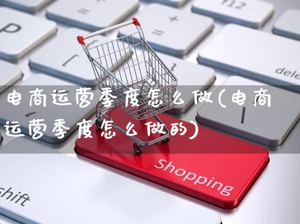 电商运营季度怎么做(电商运营季度怎么做的)_https://www.czttao.com_电商资讯_第1张